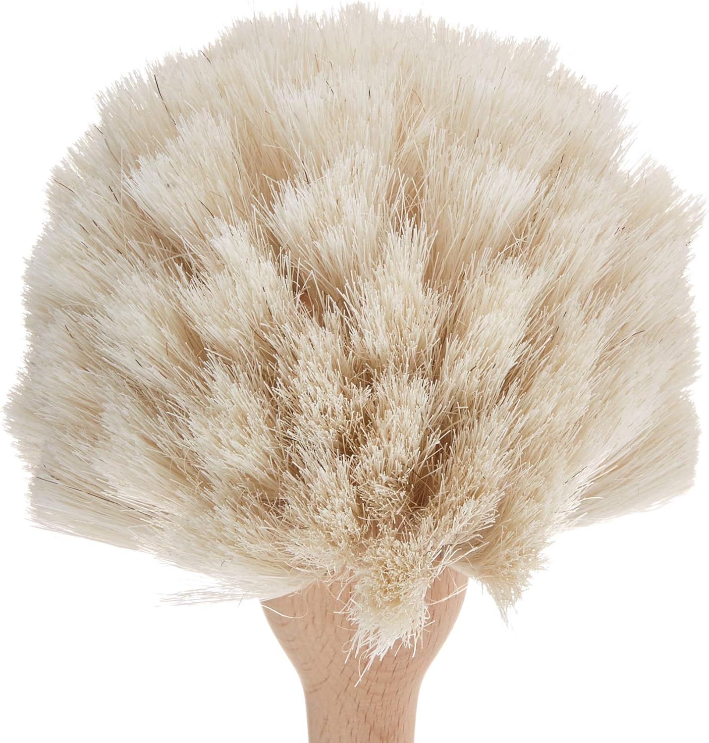 Fox Run Kitchen Brush, Natural Horsehair Fiber Dish and Glass Brush, 10"