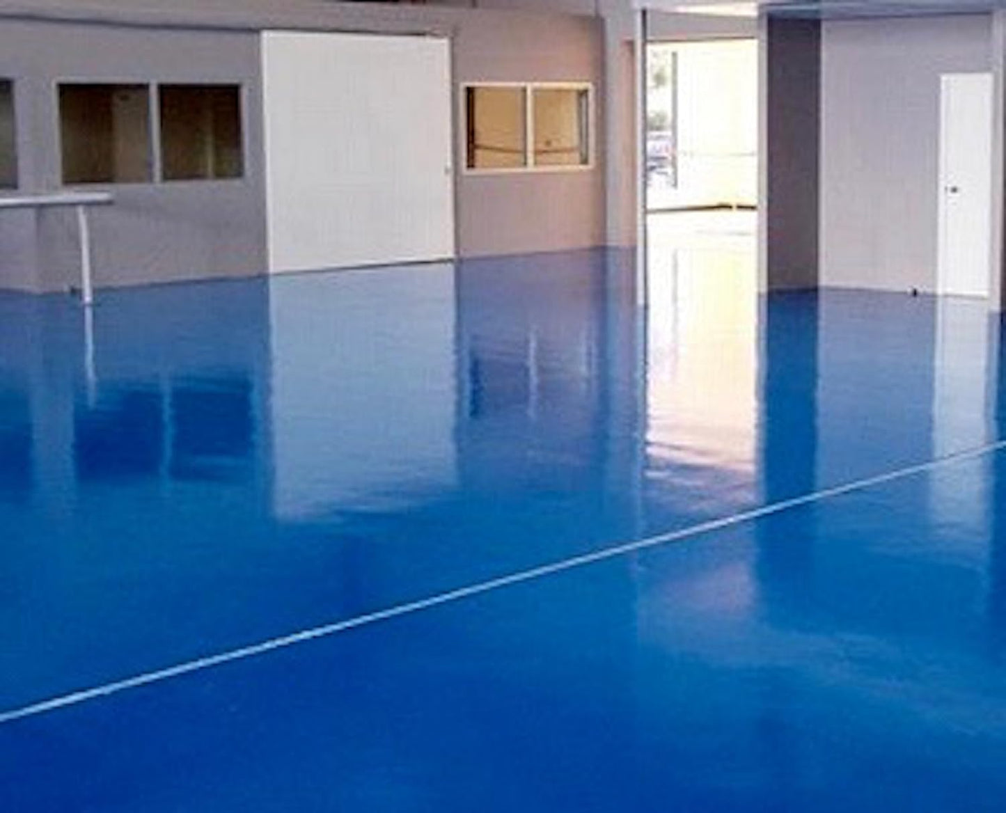 Coloredepoxies 10017 Dark Blue Epoxy Resin Coating Made with Beautiful and Vibrant Pigments, 100% solids, For Garage Floors, Basements, Concrete and Plywood. 3 Gallon Kit