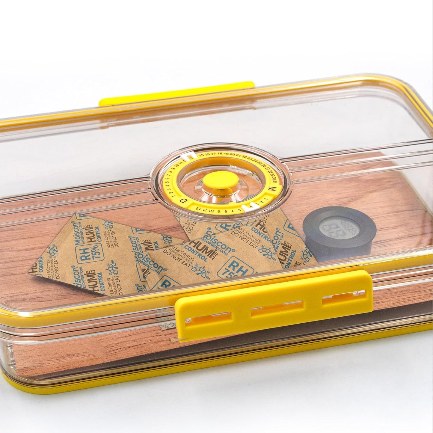 90 Pack 75% RH Size 8 Two-Way Humidity Control Packs for Storing Up to 5 Items, 8 Gram Moisture Control Packets Individually Wrapped for Small Non-Plastic Travel Cases