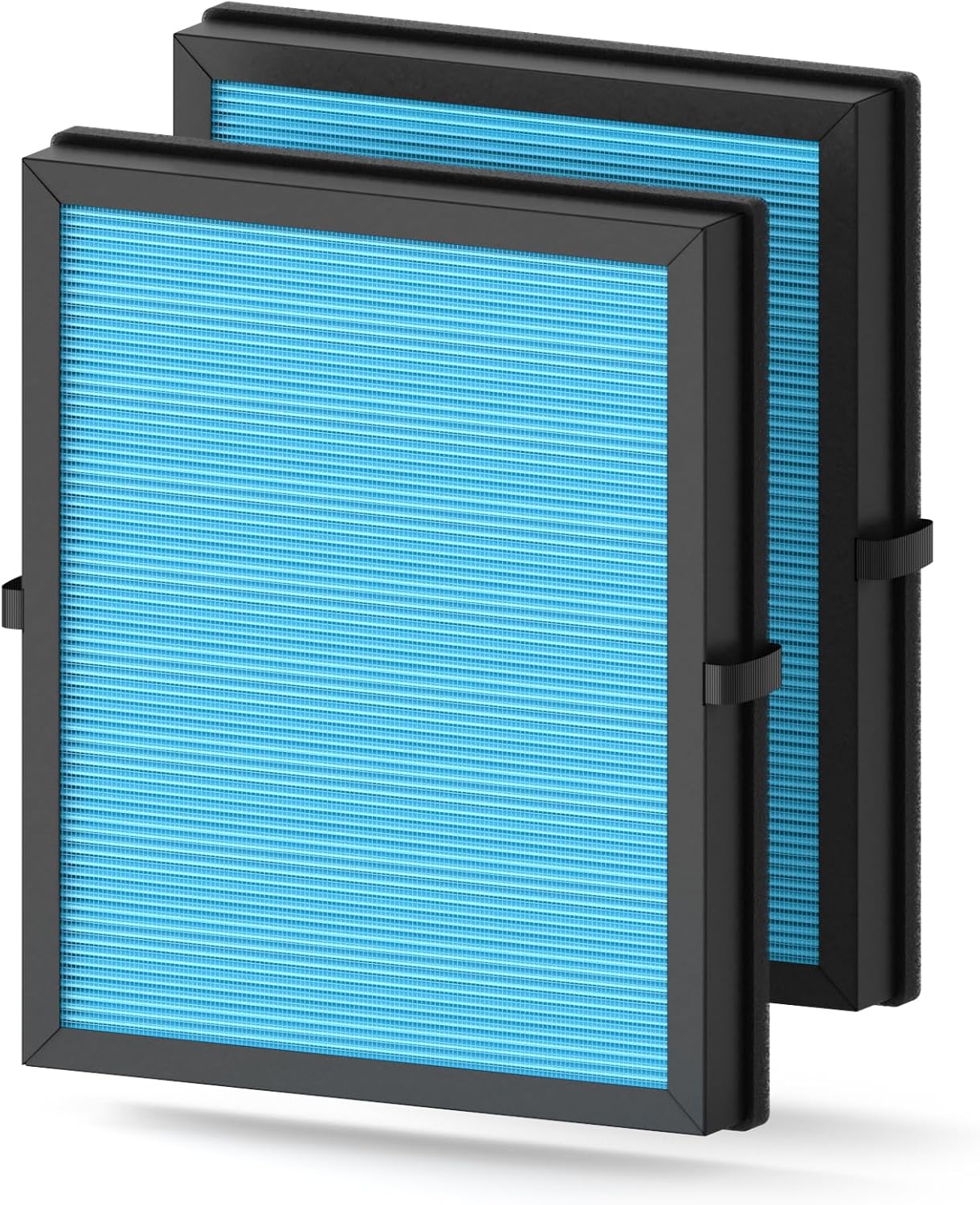 2-Pack MK04 Air Filter Replacement for Aroeve MK04/MG04JH Air Purifier - 4-in-1 H13 True HEPA Filter for Dust, Pet Dander, Smoke, and Pollen (Standard Version)