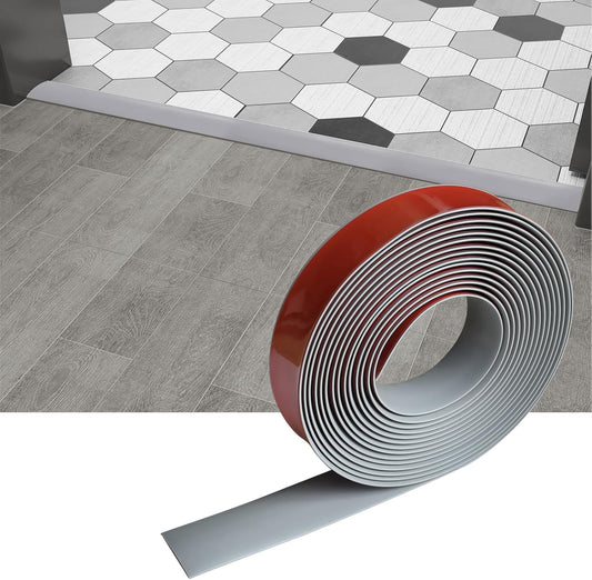 Floor/Door Flat Transition Strip & Self Adhesive Floor Vinyl Floor Edge Trim Laminate Floor Gap Covering Joining Strip