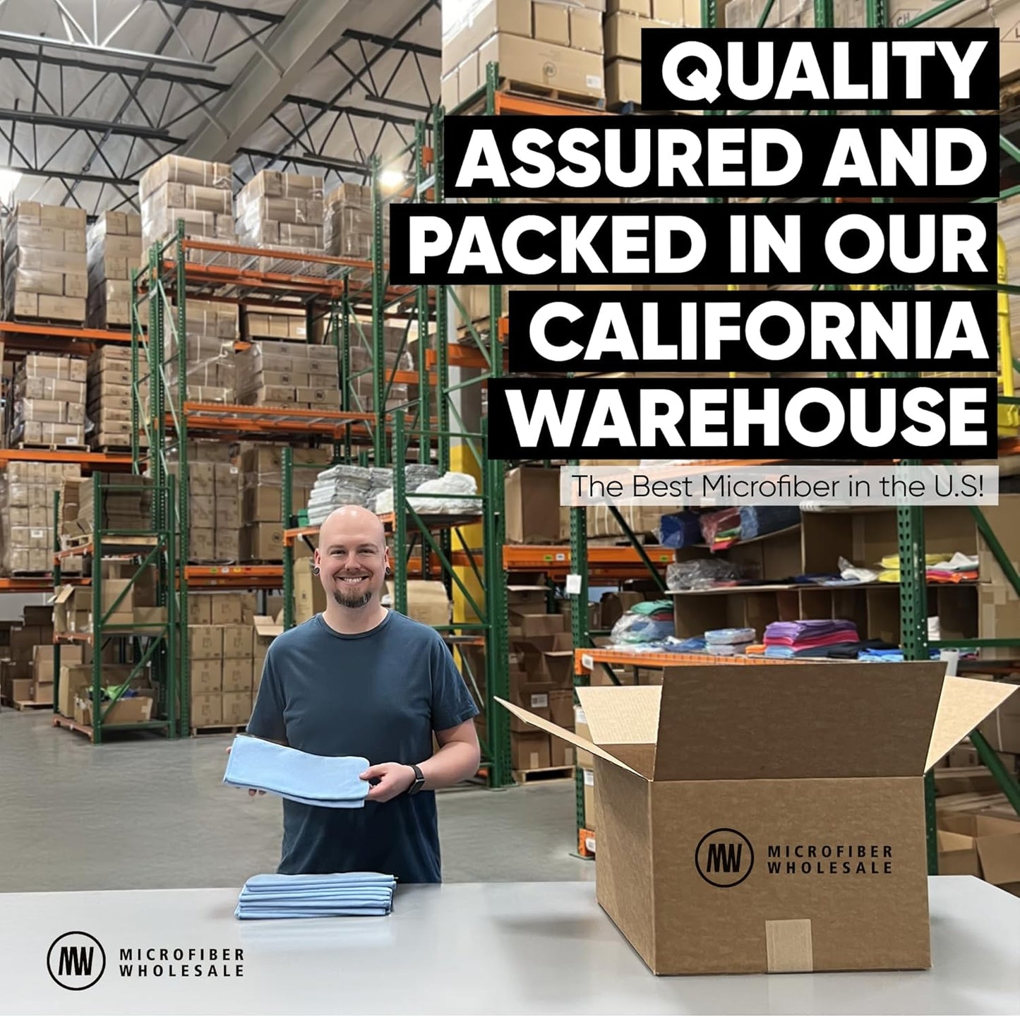 12" x 12" MW Pro Multi-Surface Microfiber Cleaning Cloths | Yellow - 12 Pack | Premium Microfiber Towels for Cleaning Glass, Kitchens, Bathrooms, Automotive, Supplies & Products