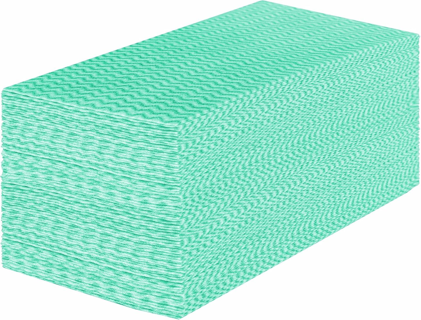 Handi Wipes Reusable Cloths, Green Disposable Kitchen Cleaning Towel Roll, Heavy Duty J Cloth,50 Count