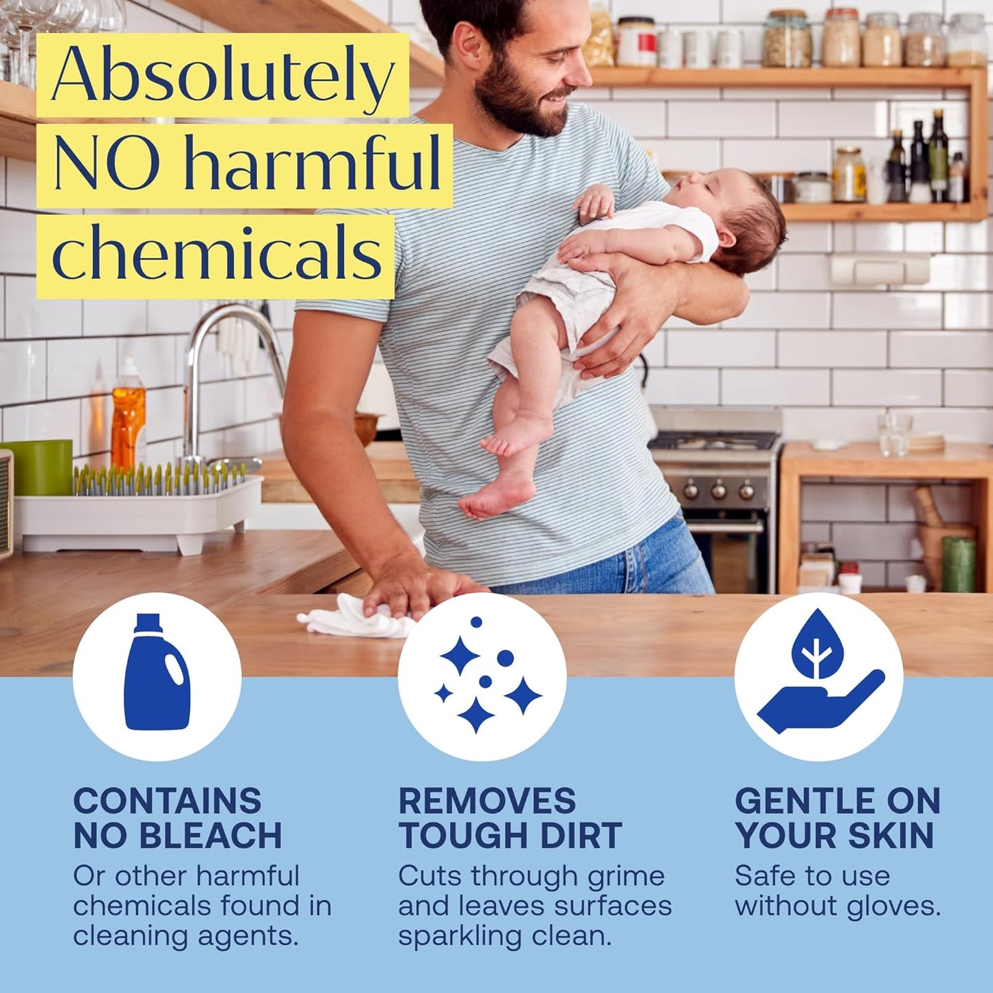 Fab Tab Sustainable Cleaning - All Purpose Refill Spray Tablets - Multi-surface Cleaning Spray Refill - Plant-based - Multi Purpose Cleaner Refill Tablet 12 Count - (Bottle Not Included)