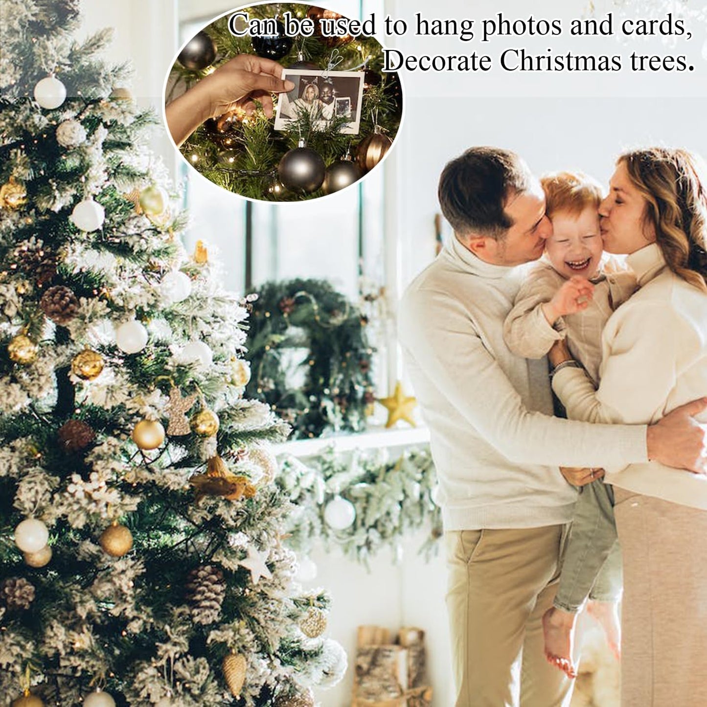 100 Pack Metal Clothes Pegs, Stainless Steel Utility Clips for Laundry, Washing Line, Snack Bags, Paper Files