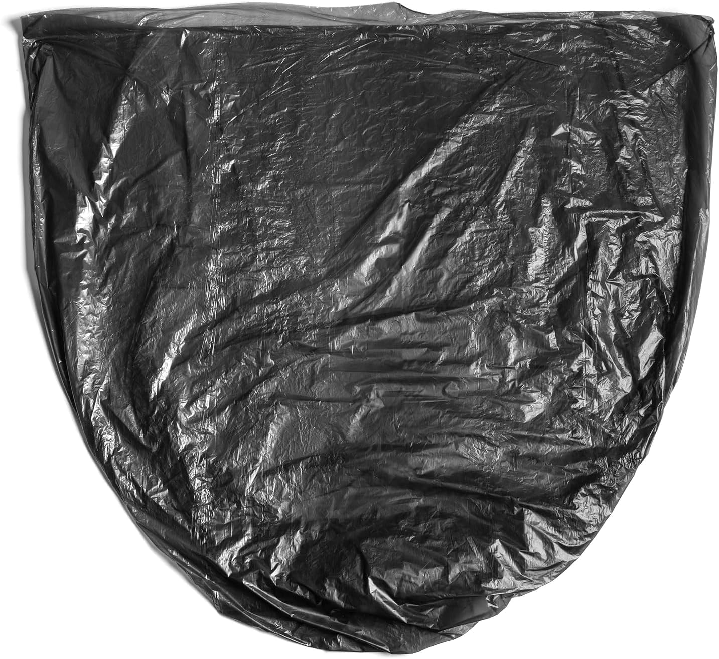Aluf Plastics High Density Trash Bags, 33 Gallon, 1000 Count, 16 Micron (eq), 33" x 40", Black, for Bathroom, Office, Industrial, Commercial, Janitorial, Municipal, Recycling