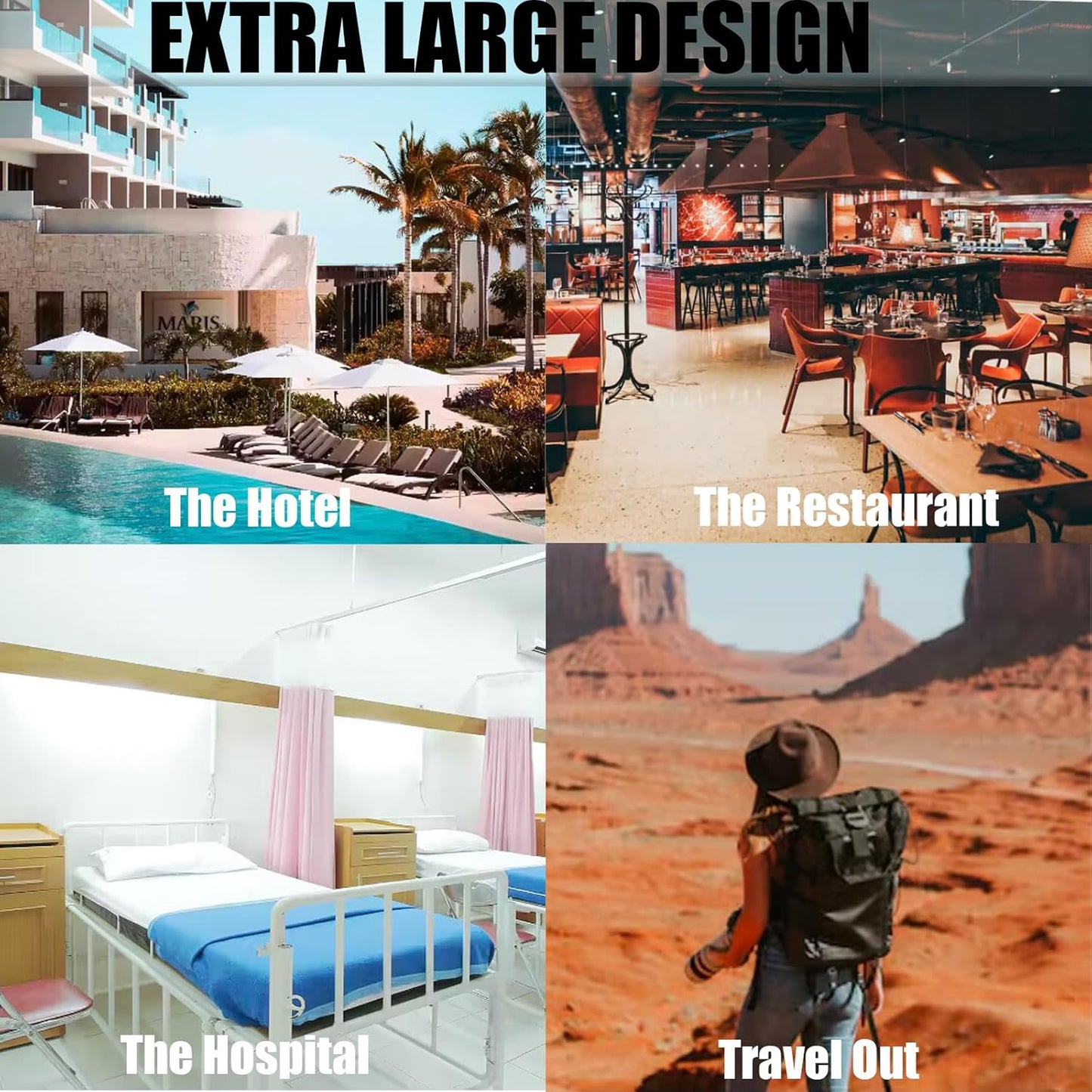 50 Pack Toilet Seat Covers Disposable 16x24 Inch XL Portable Toilet Liners Travel Seat Cover for Outdoors,Hotel, Hospital, Travel, Public Toilet Seat Cover (50pack, PINK)