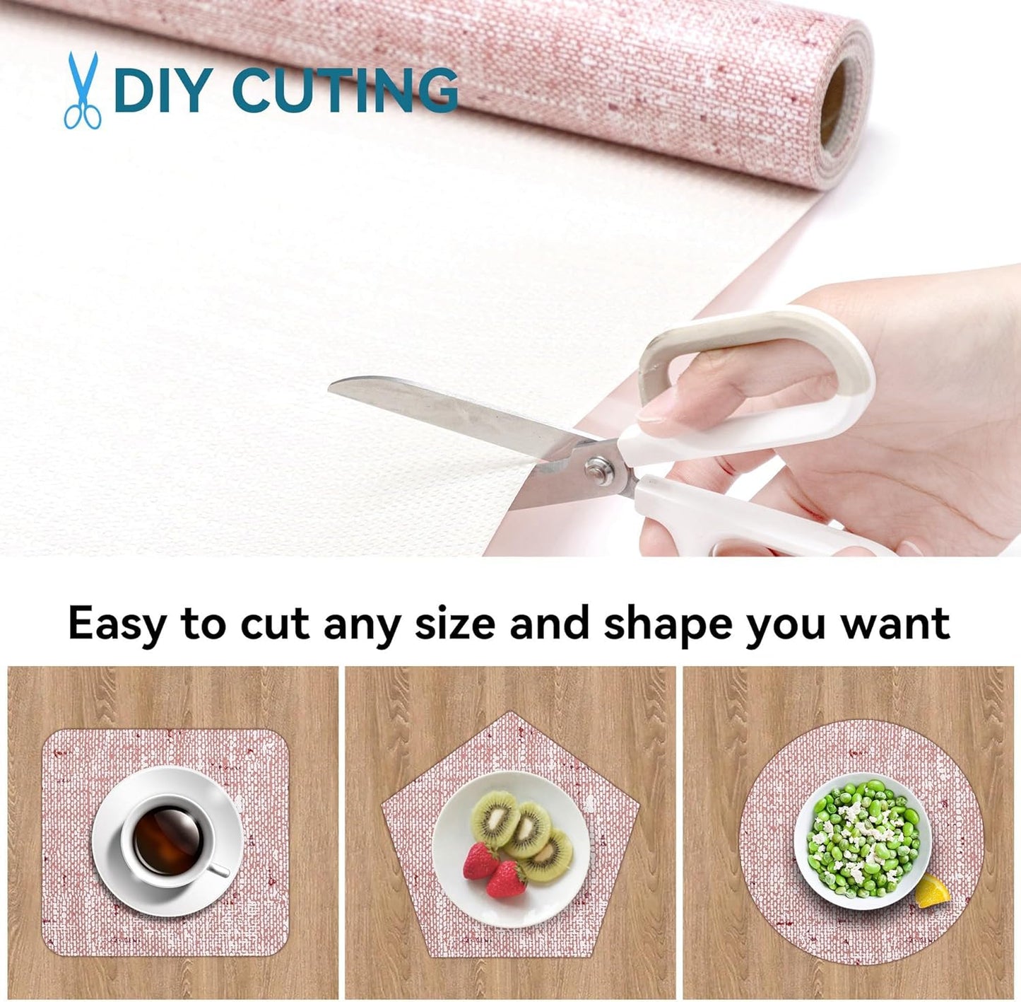 20 x 72 Inch Cupboard Liner Shelving Paper for Cabinets and Drawers Pantry Shelf Liners