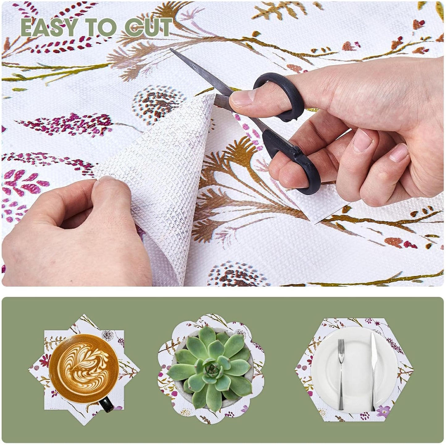 Drawer and Shelf Liner for Kitchen Cabinets, Non Adhesive, Non Slip Drawer Liner Shelf Paper for Kitchen, Waterproof Floral Shelf Liner (Colorful Floral, 18INx20FT)