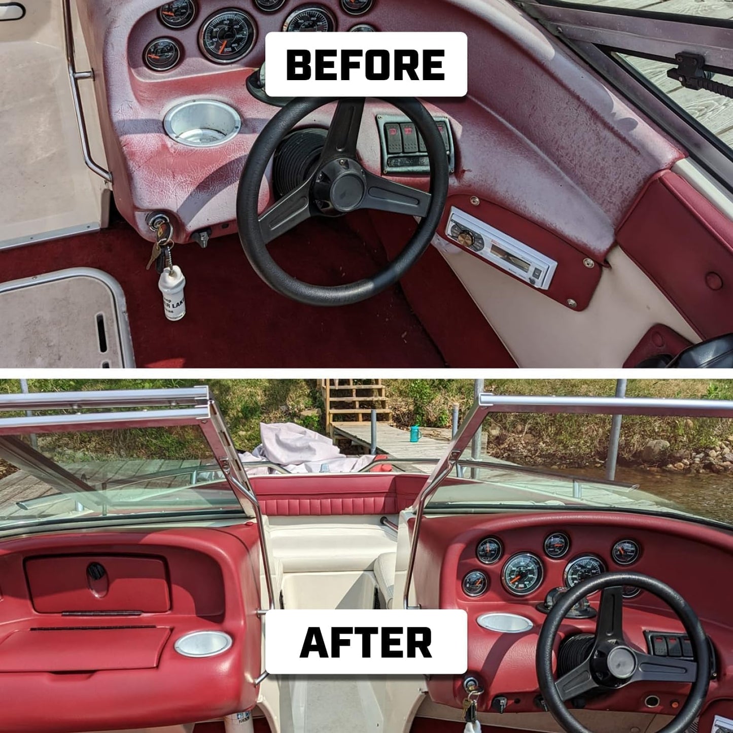 garage bulls Car Plastic Restorer & Hydrophobic Trim Ceramic Coating Kit Car Accessories Long Lasting Coating (3 Pack)