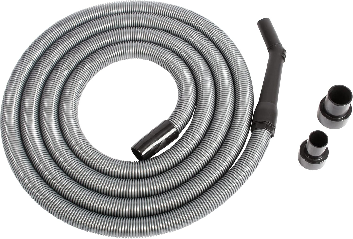 16 Ft. Premium Shop Vacuum Extension Hose with 2 tank adapters and 1.25" curved end