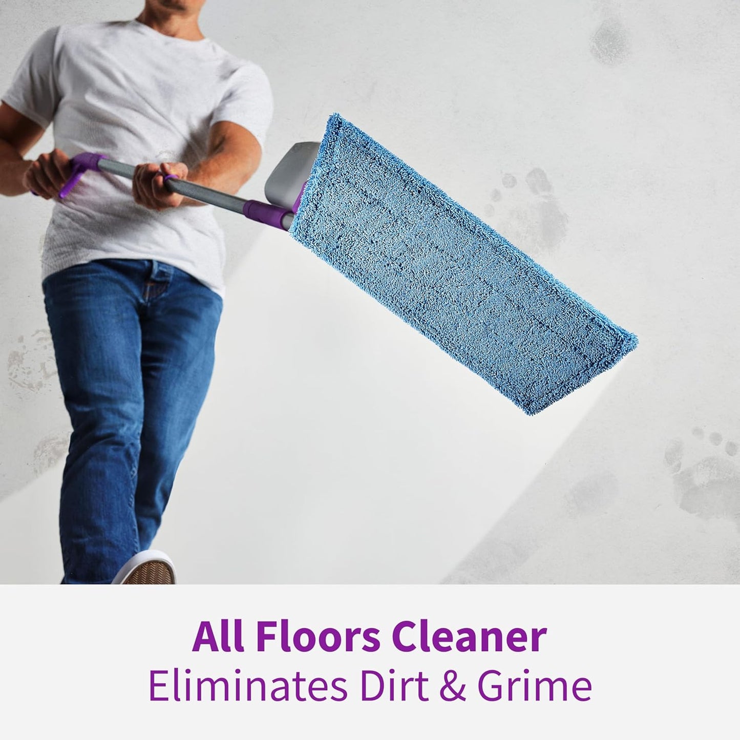 Rejuvenate Click N Clean Multi-Surface Spray Mop All-in-One Kit Cleans and Revitalizes Floors, 1 Count