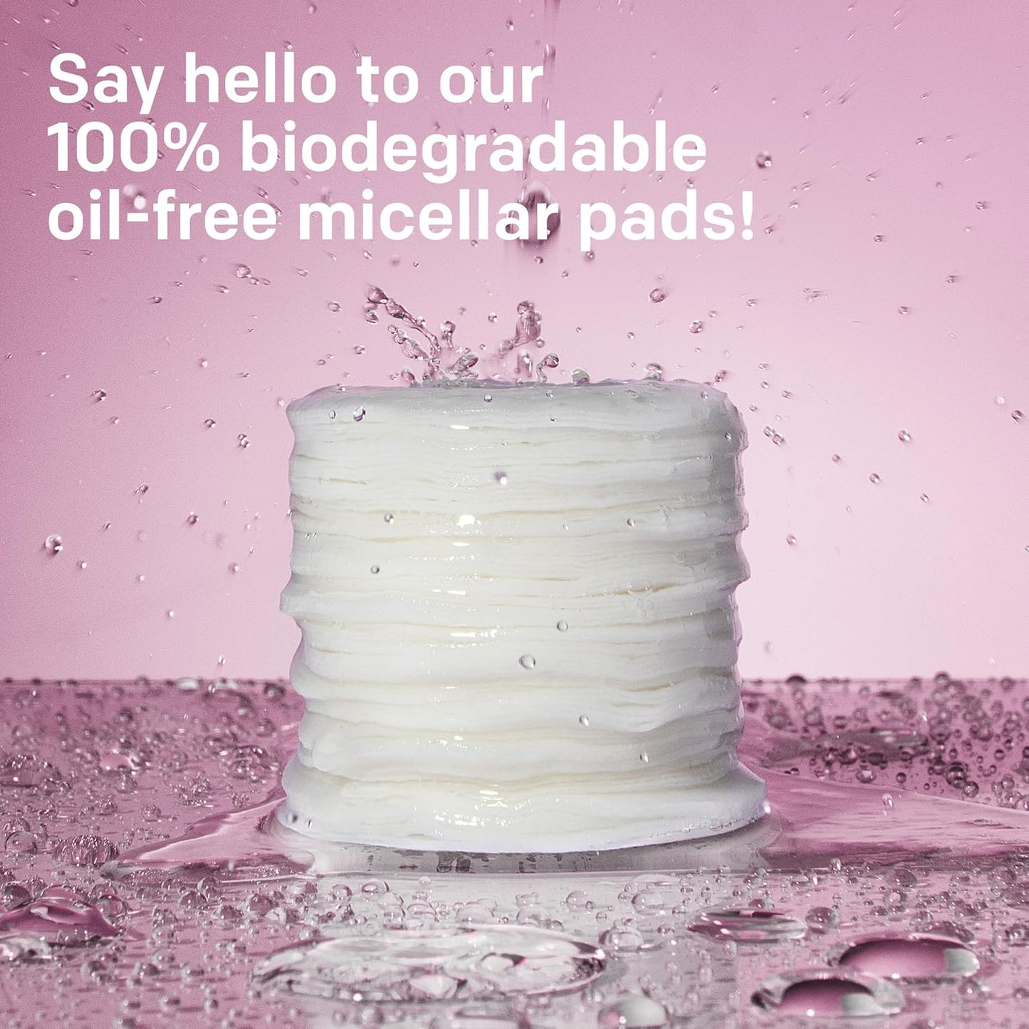 Almay Biodegradable Makeup Remover Pads, Micellar Gentle, Hypoallergenic, Fragrance-Free, Dermatologist & Ophthalmologist Tested, 80 Count