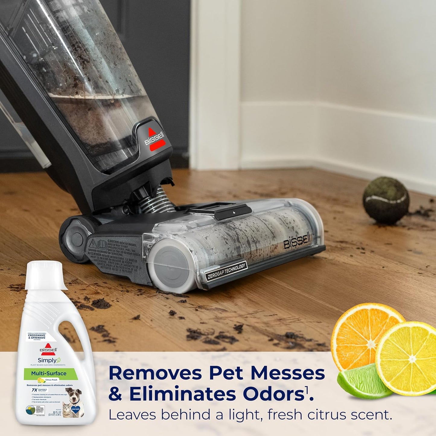 Bissell Simply Multi-Surface Formula, 80 oz, Clear, 80 Fl Oz