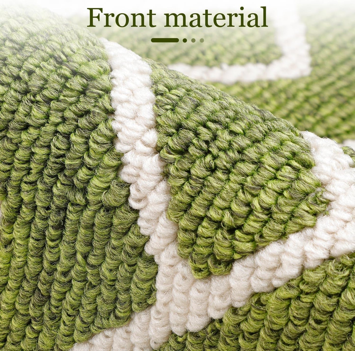 hicorfe Indoor Doormat,Front Back Door Mat TPR Backing Non Slip Mats 20"x31.5" Absorbent Resist Dirt Entrance Doormat Inside Floor for Entryway Washable Low-Profile(Sage Green)